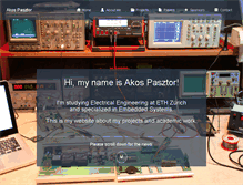 Tablet Screenshot of akospasztor.com